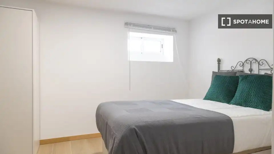 Habitación de Piso de alquiler en Madrid con Aire acondicionado, Calefacción y Amueblado