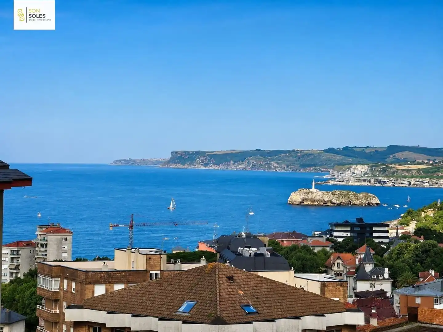 Vista exterior de Pis en venda en Santander amb Calefacció, Jardí privat i Terrassa