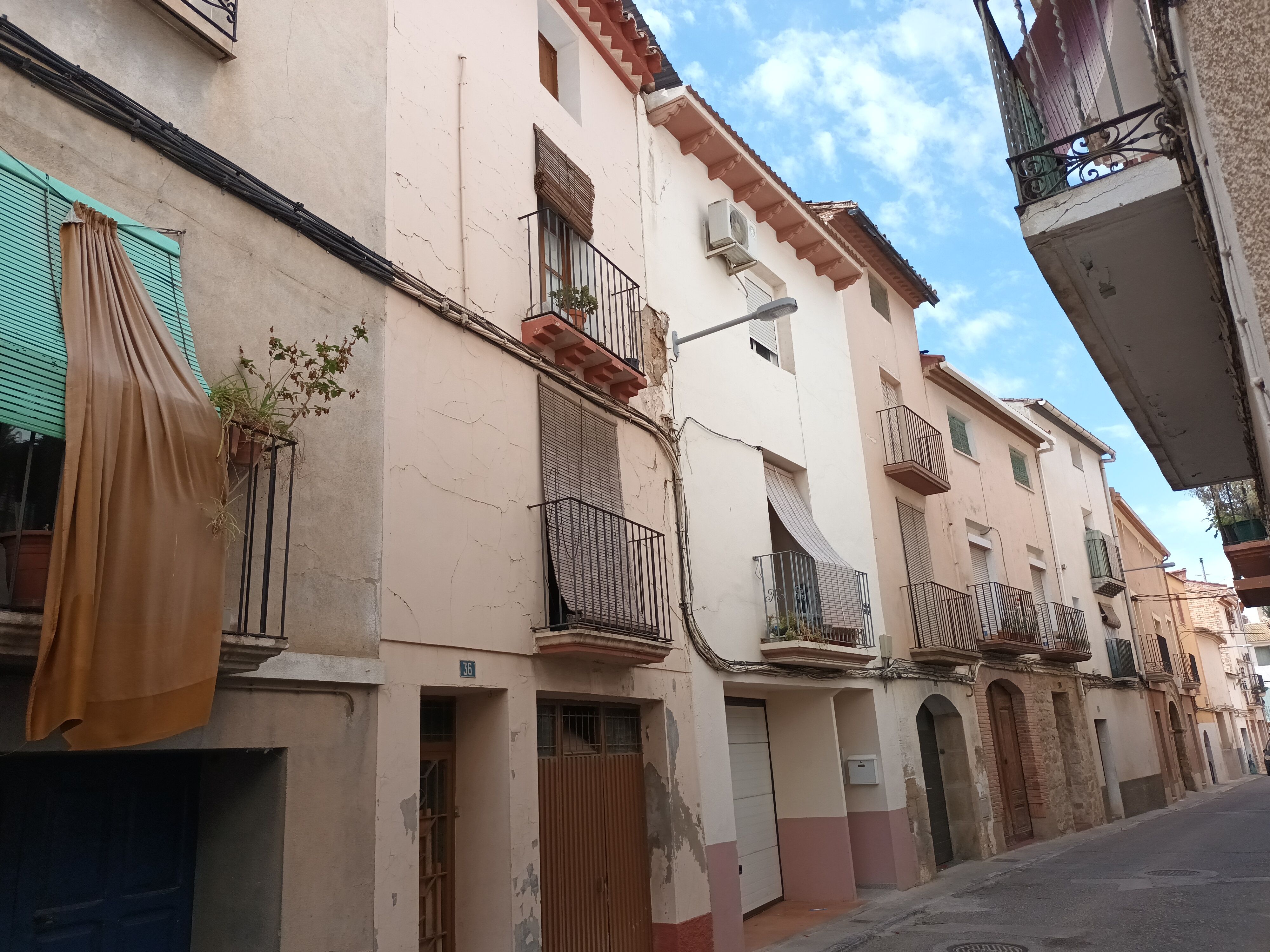 Vista exterior de Casa o xalet en venda en Caspe