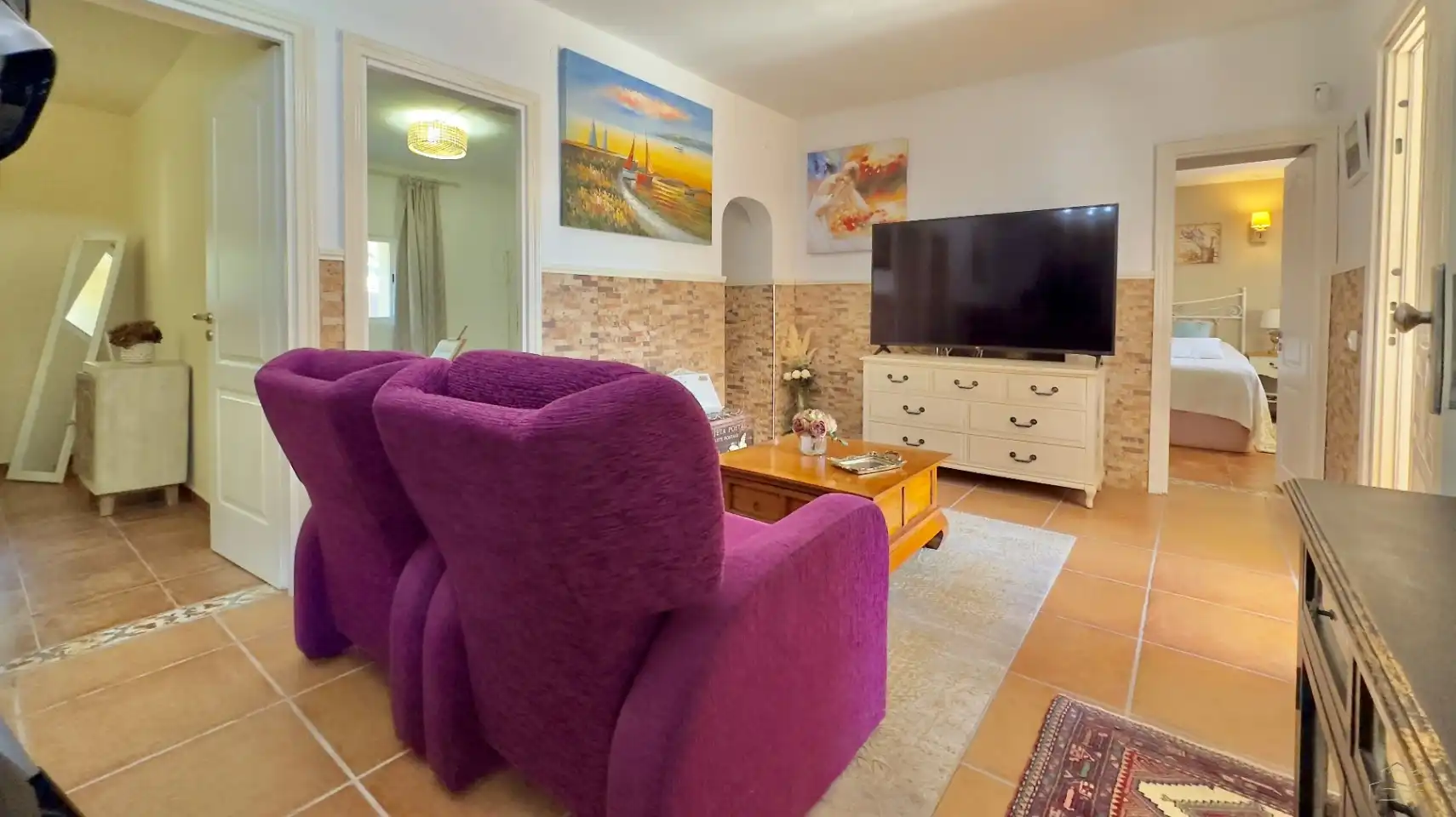 Living room of Houses for sale in Jávea / Xàbia  with Air Conditioner, Heating and Private garden