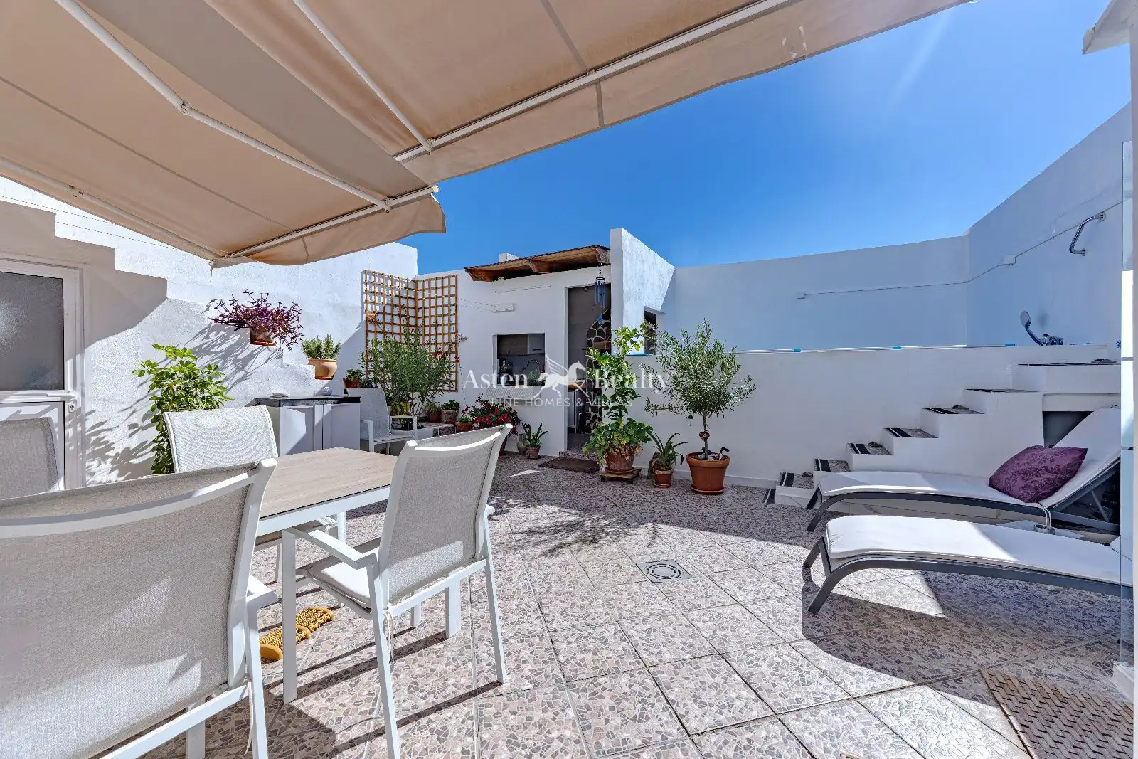 Terraza de Casa o chalet en venta en Centro