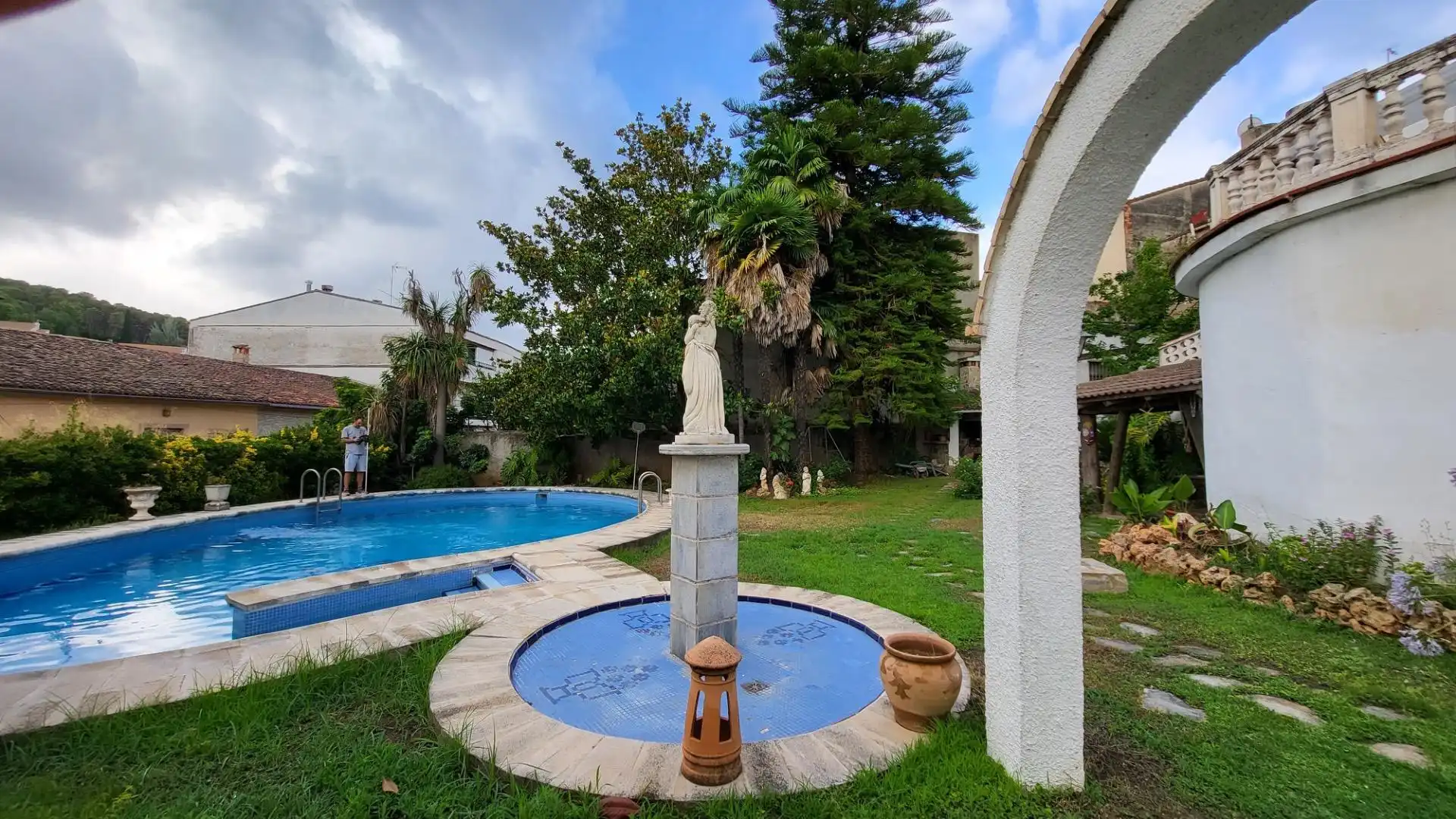 Piscina de Casa o xalet en venda en Atzeneta d'Albaida amb Terrassa, Traster i Piscina