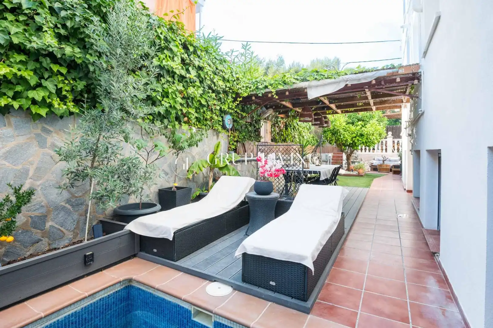 Terraza de Piso en venta en Sitges con Calefacción, Jardín privado y Terraza