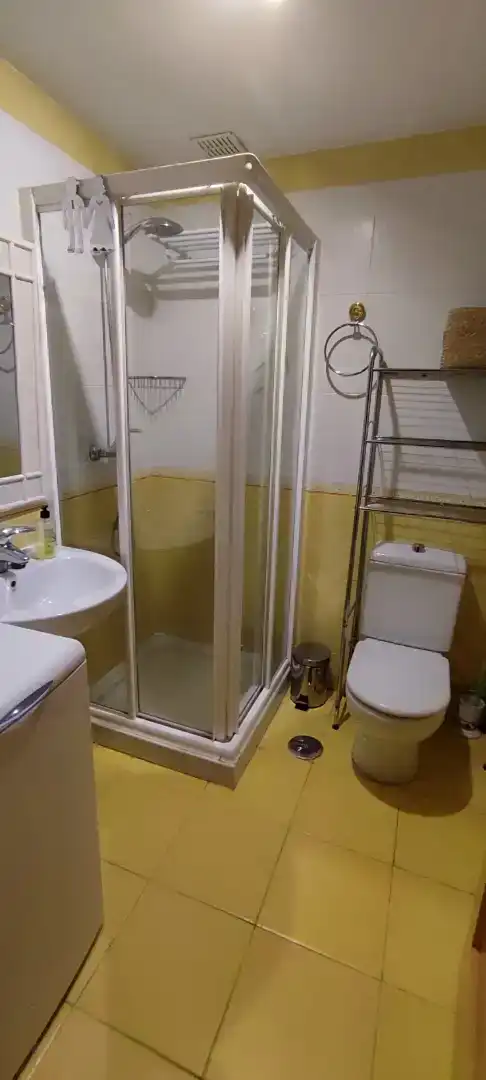 Bathroom of Study for rent in Badajoz  with Furnished, Oven and Washing machine
