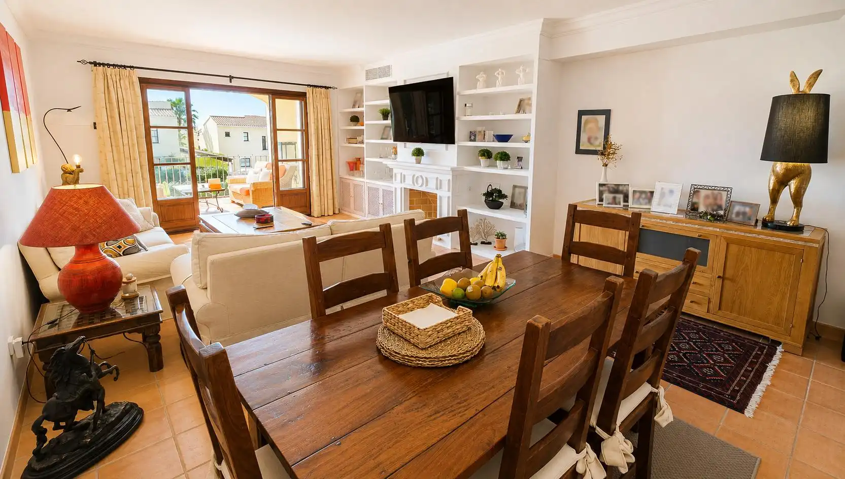 Dining room of Flat for sale in Calvià  with Air Conditioner, Heating and Private garden