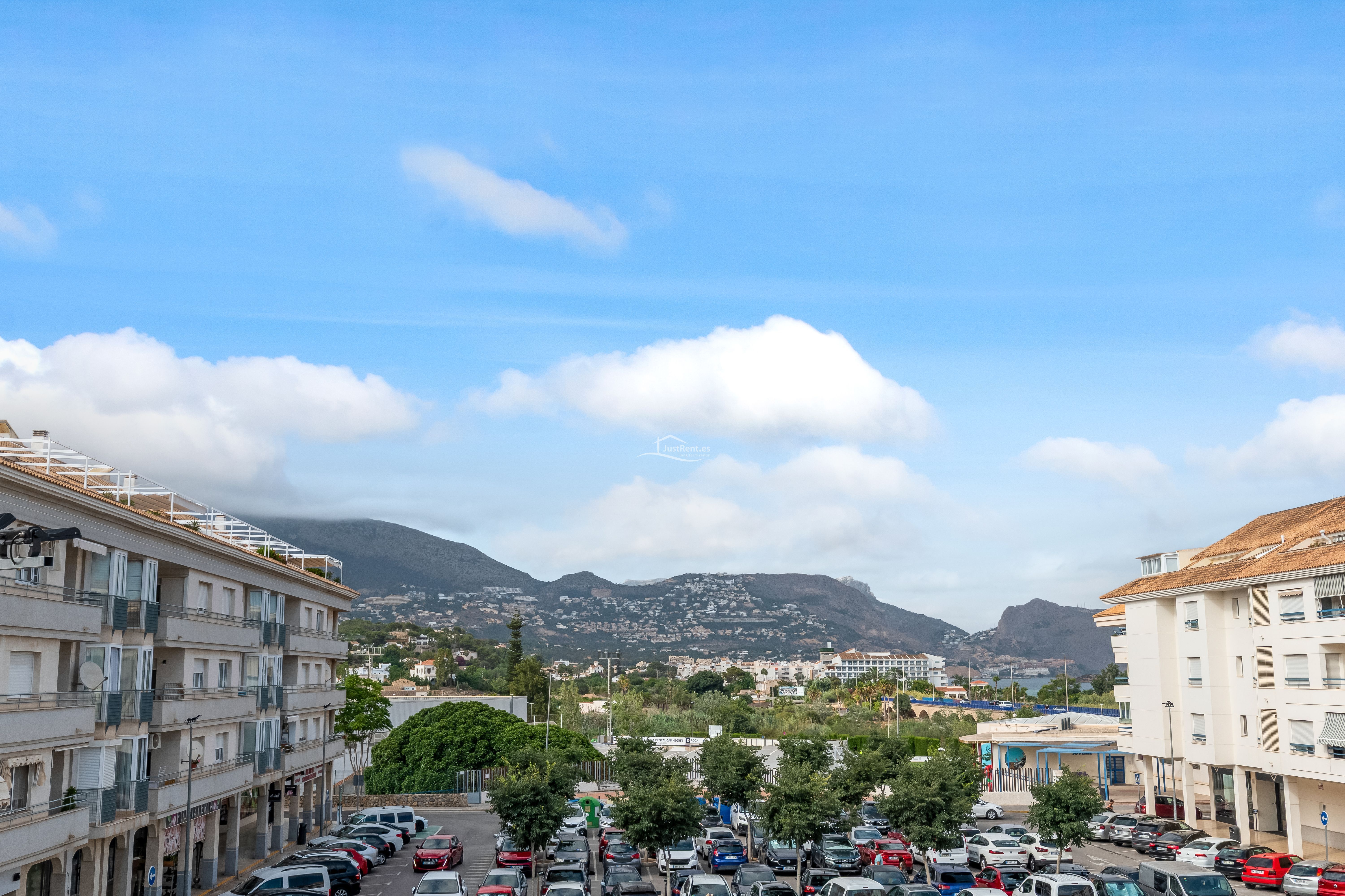 Vista exterior de Piso de alquiler en Altea con Aire acondicionado, Balcón y Domótica