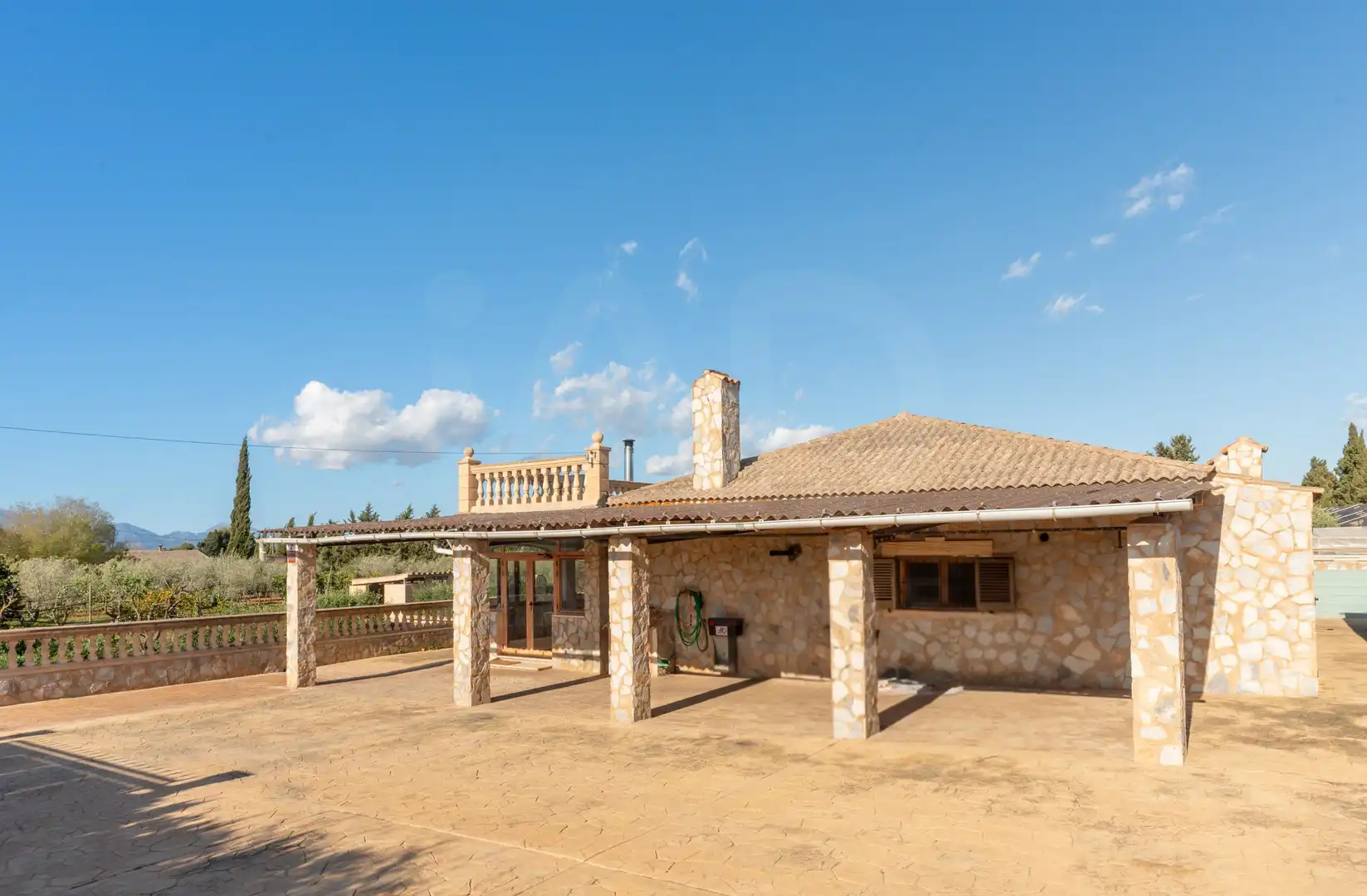 Vista exterior de Casa o xalet en venda en Santa Eugènia amb Aire condicionat, Calefacció i Terrassa