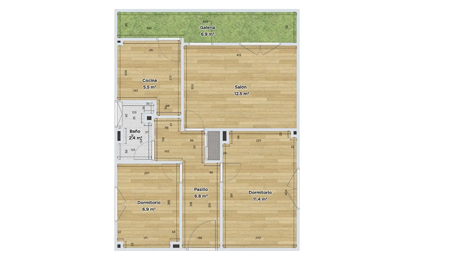 Piso en venta en Huesca con Calefacción y Amueblado