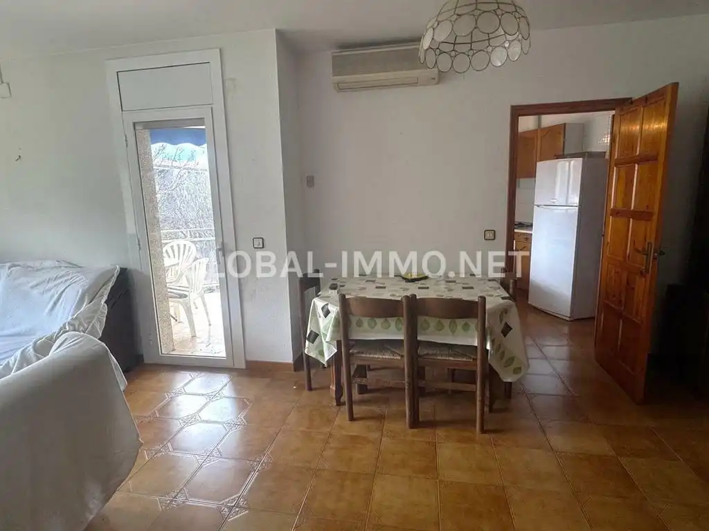 Menjador de Apartament en venda en Roses amb Aire condicionat, Calefacció i Terrassa