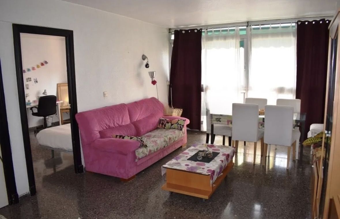 Sala d'estar de Pis de lloguer en  Murcia Capital amb Moblat