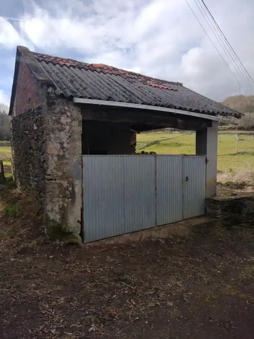 Vista exterior de Finca rústica en venta en Lalín con Jardín privado, Trastero y Amueblado