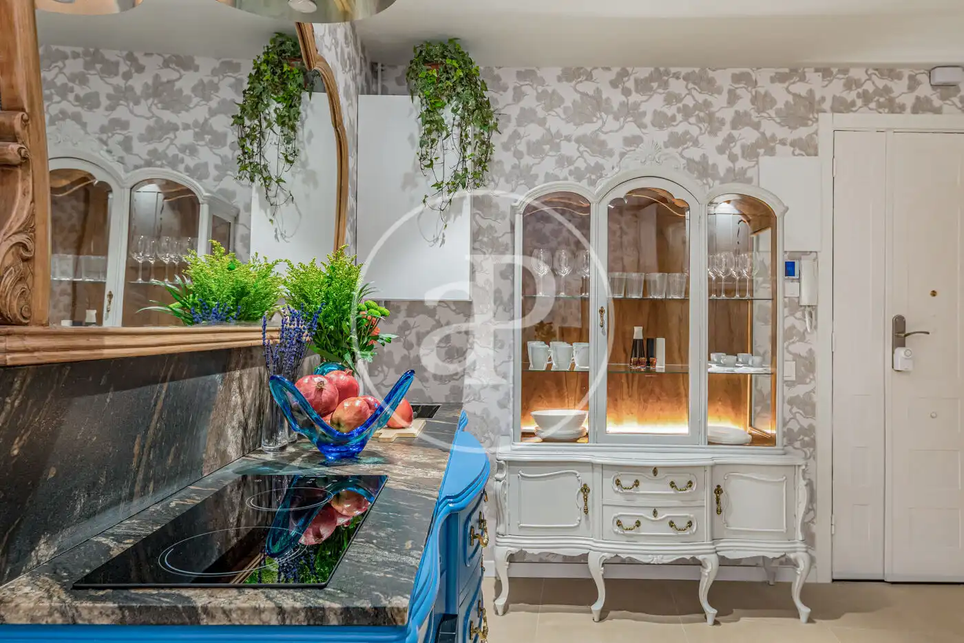 Kitchen of Flat for sale in Madrid  with Air Conditioner, Heating and Furnished