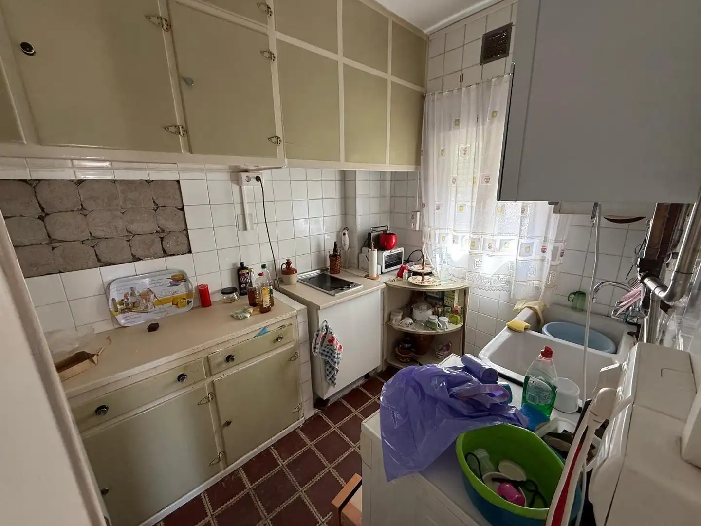 Küche von Wohnung zum Verkauf in Guadalajara mit Heizung und Terrasse
