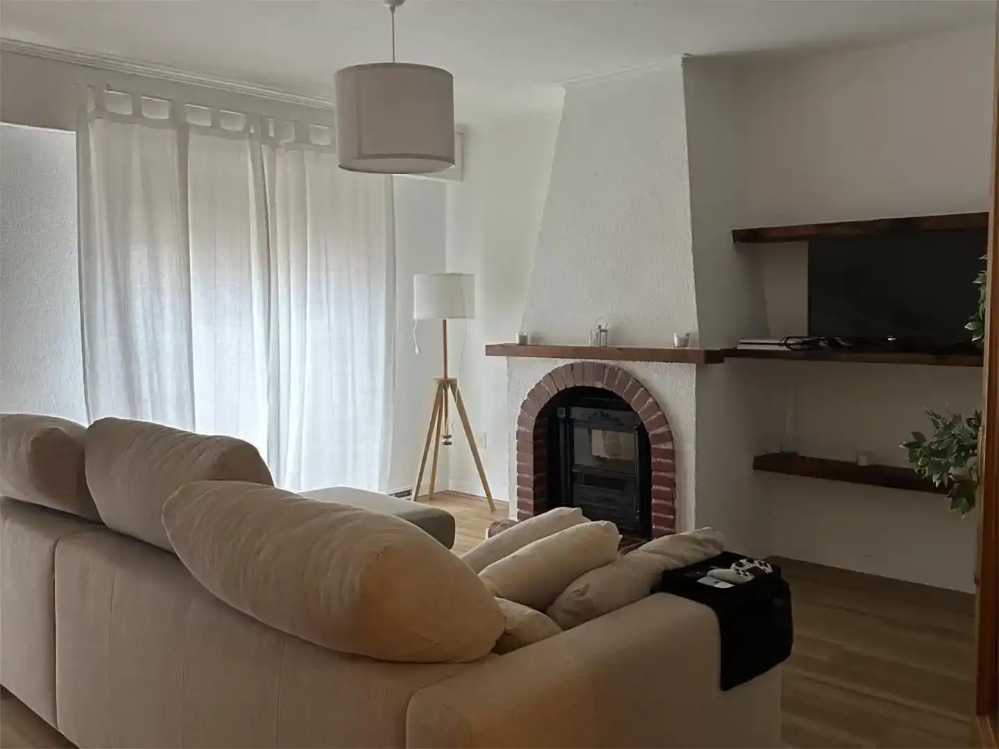 Sala d'estar de Pis en venda en Beniarbeig amb Aire condicionat i Balcó