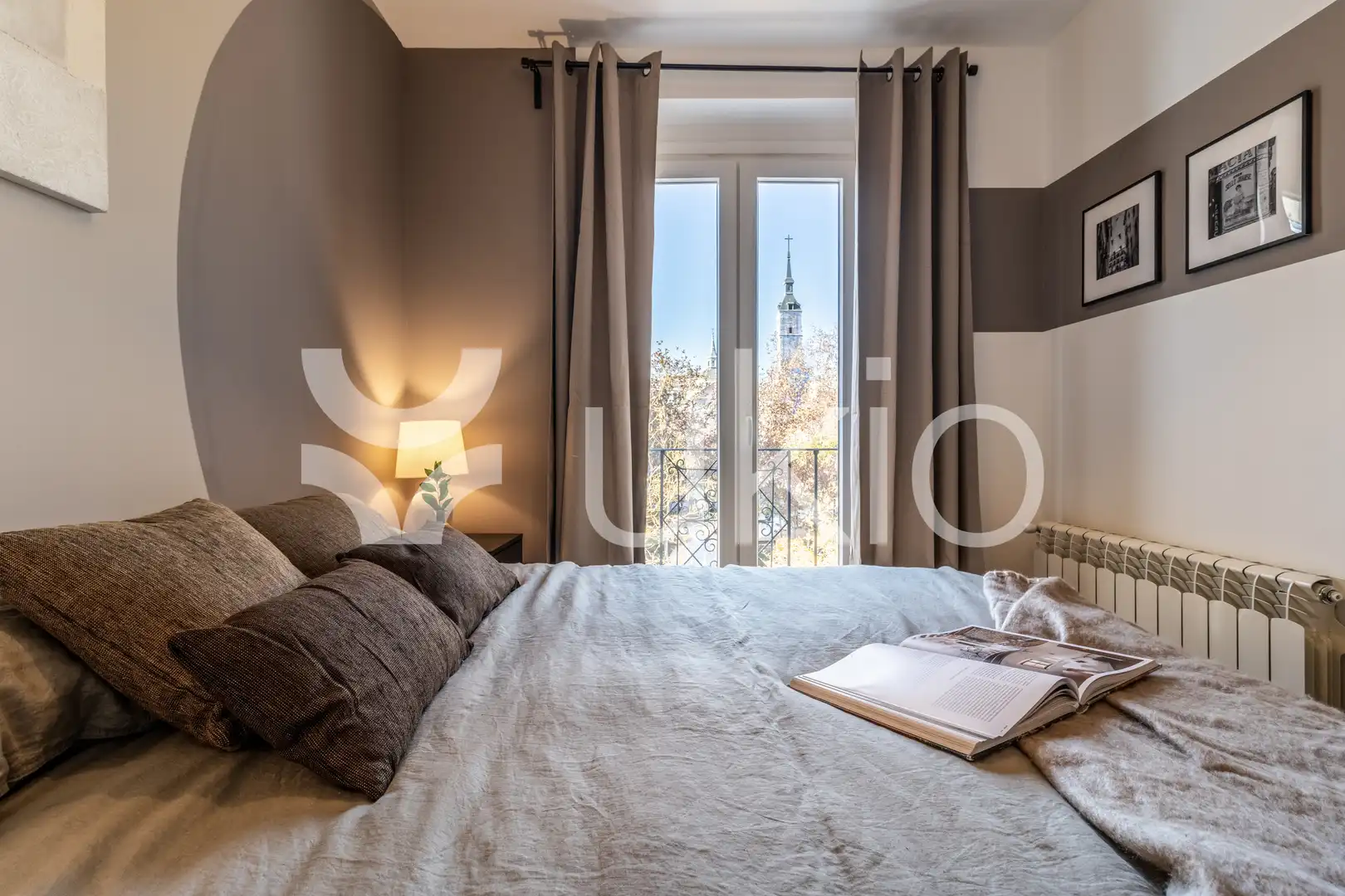 Habitación de Apartamento de alquiler en Madrid con Aire acondicionado, Calefacción y Amueblado