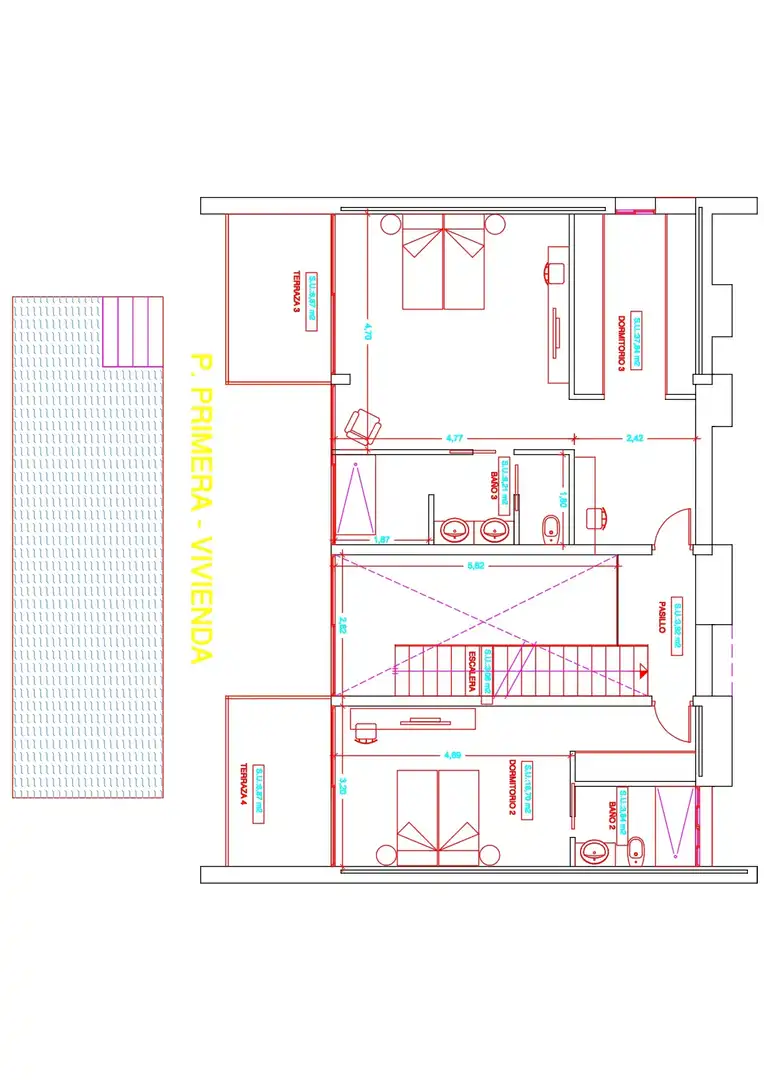 Chalet con piscina en venta en Carrió - La Merced - Los Pinos, imagen 13