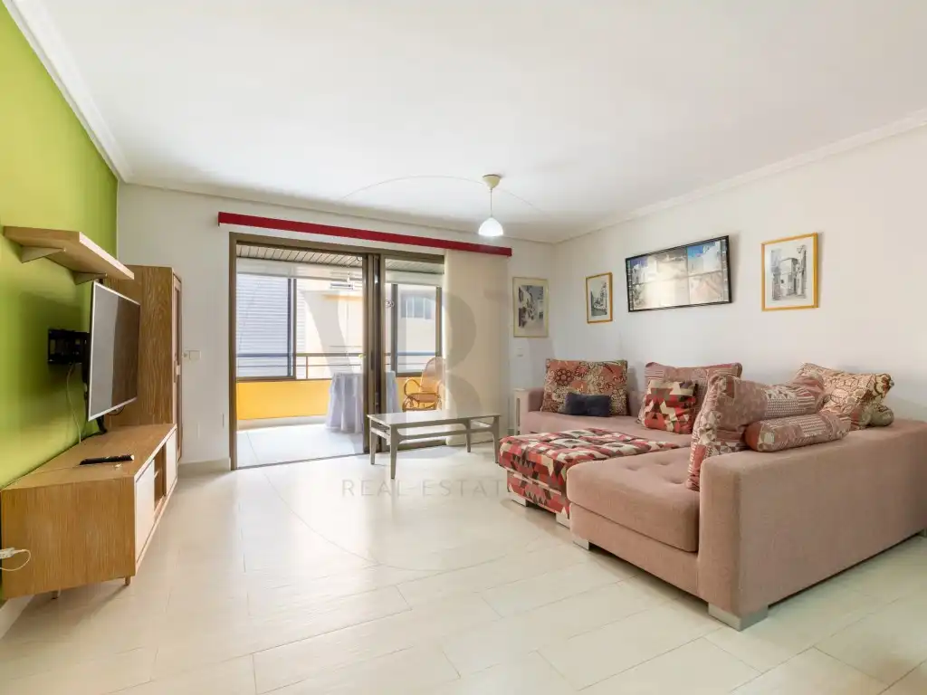 Living room of Apartments for sale in Eivissa  with Air Conditioner, Furnished and Oven
