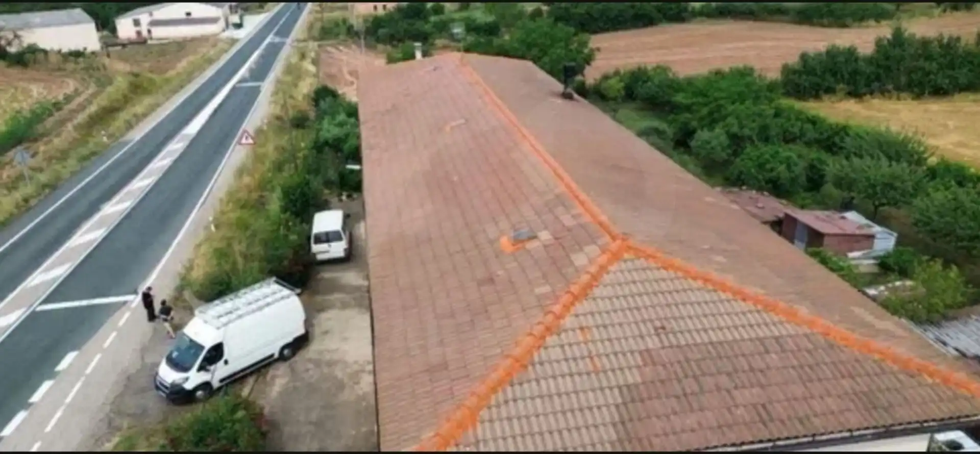 Vista exterior de Finca rústica en venda en Quintanaélez amb Calefacció i Terrassa