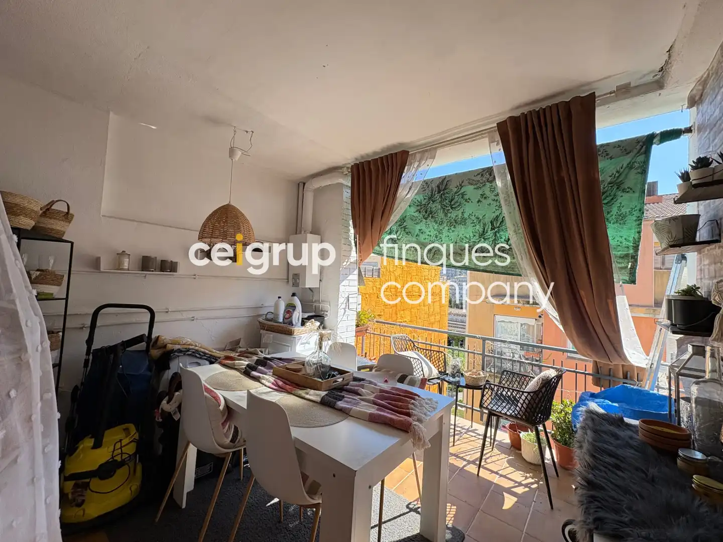 Balcony of Flat for sale in Girona  with Terrace