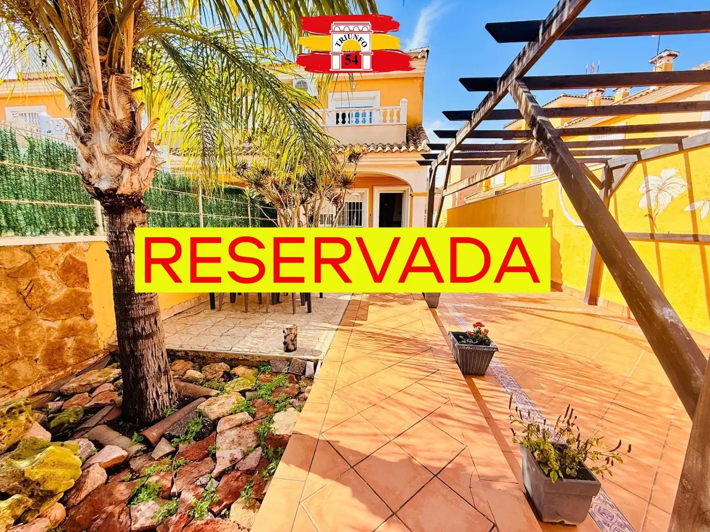 Jardín de Casa adosada en venta en Pilar de la Horadada con Aire acondicionado, Jardín privado y Terraza