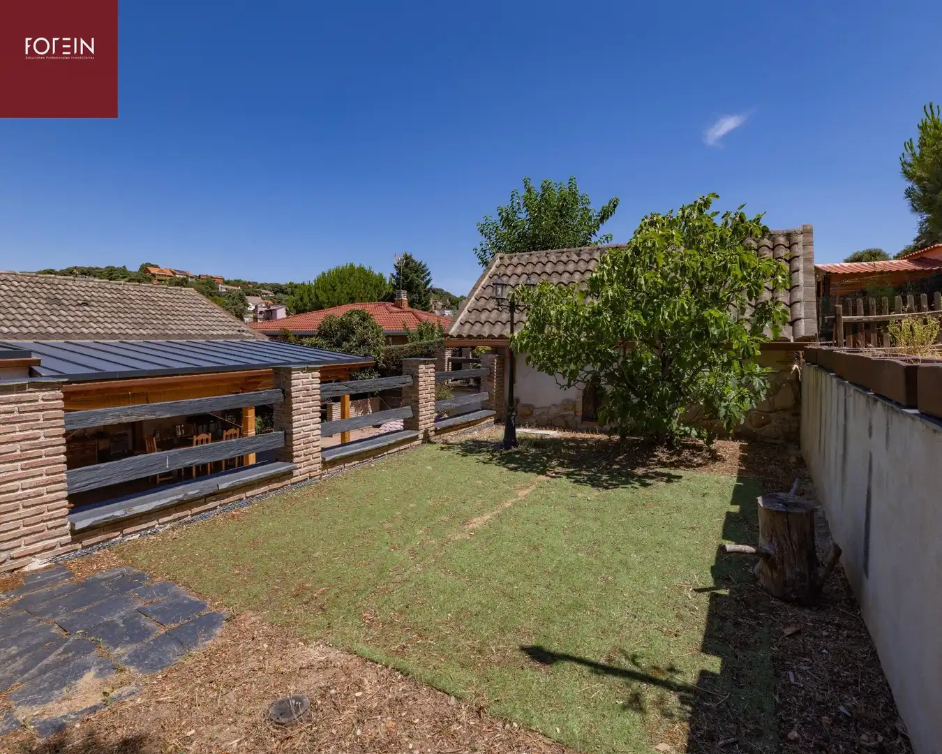 Terraza de Casa o chalet en venta en El Casar con Aire acondicionado, Calefacción y Jardín privado