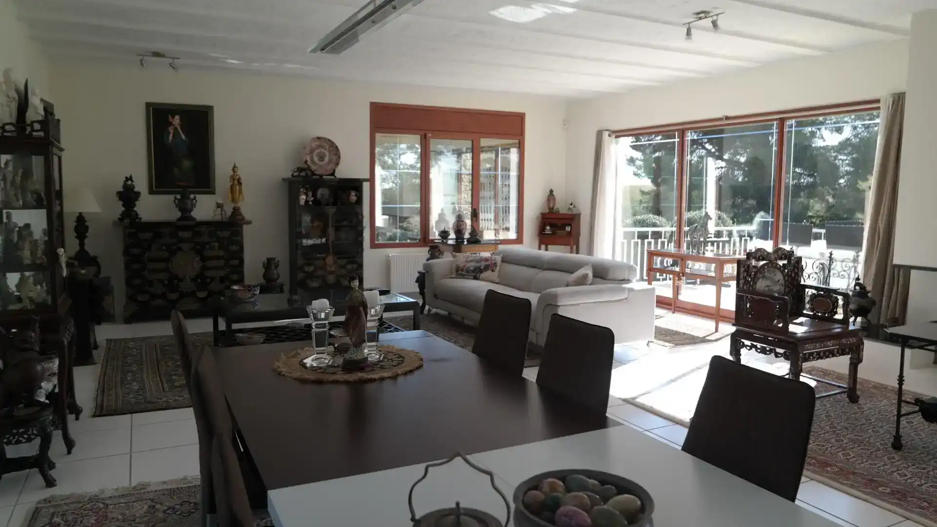 Menjador de Casa o xalet en venda en Vilanova d'Escornalbou amb Aire condicionat i Piscina