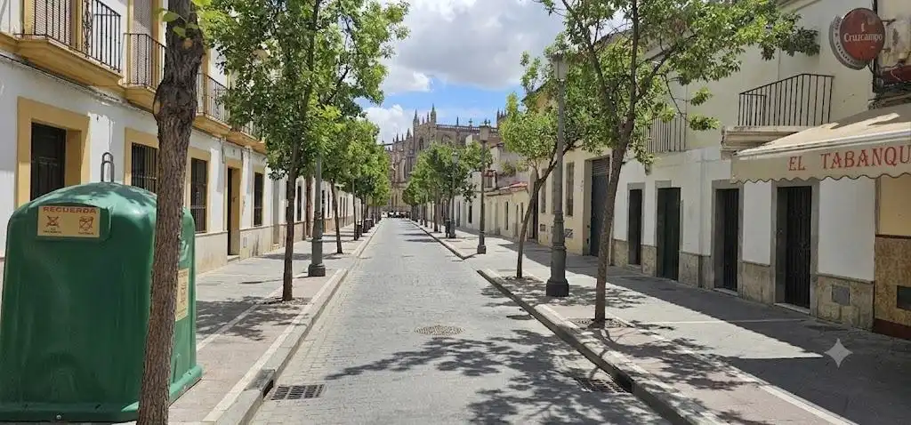 Vista exterior de Casa adosada en venda en Jerez de la Frontera