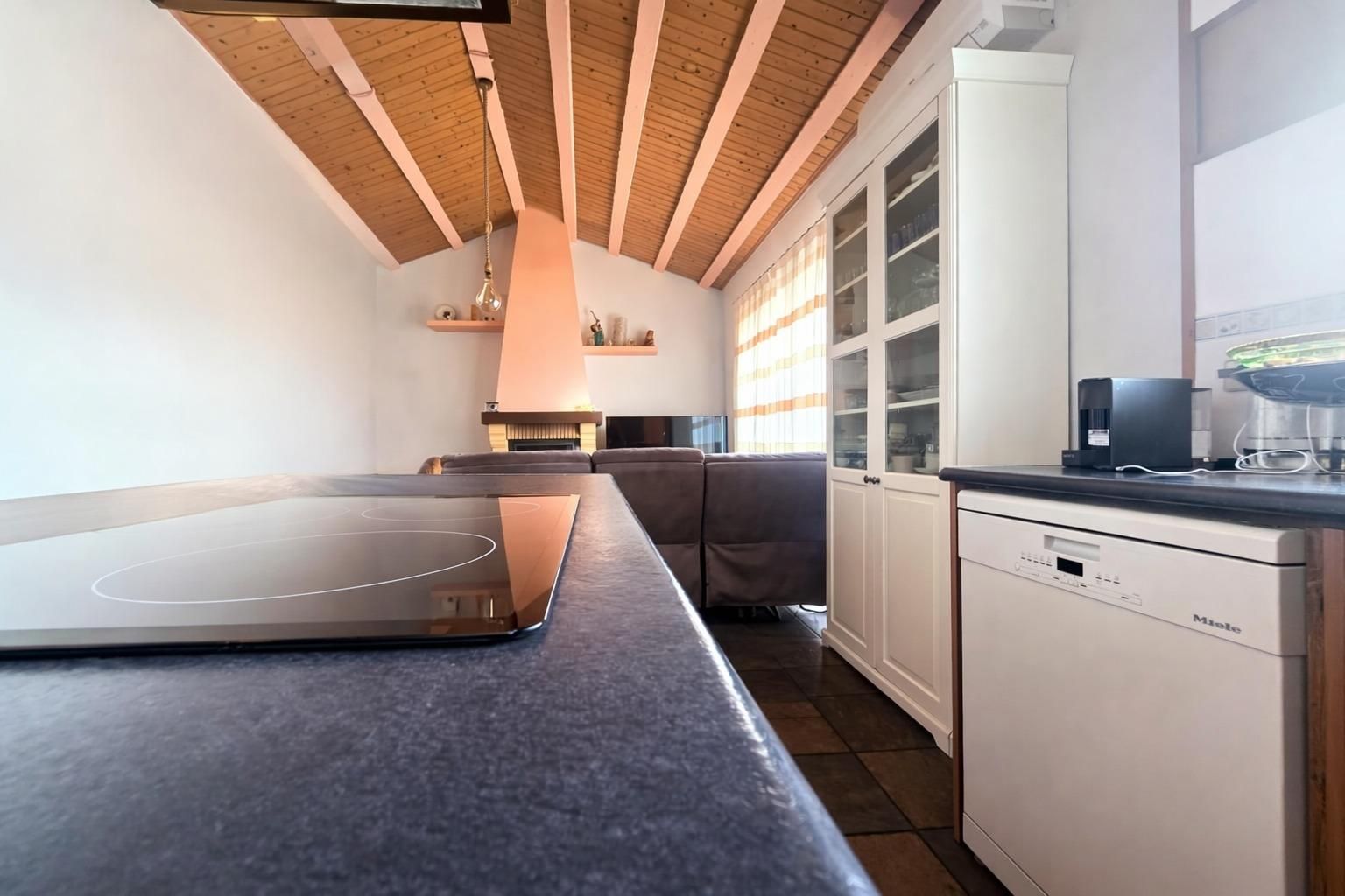 Cocina de Casa adosada en venta en Sabadell con Aire acondicionado, Terraza y Trastero