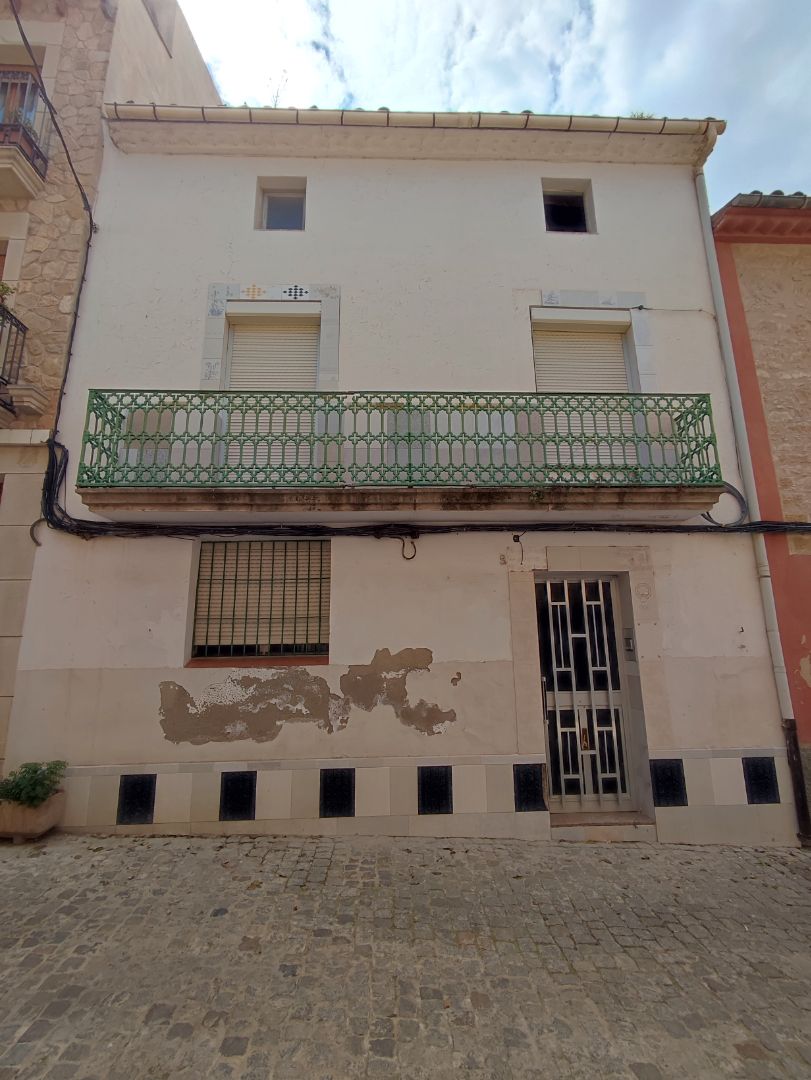 Exterior view of House or chalet for sale in Les Borges Blanques  with Heating, Terrace and Furnished