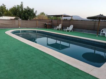 Villa con piscina in affitto a Diseminado Cañada