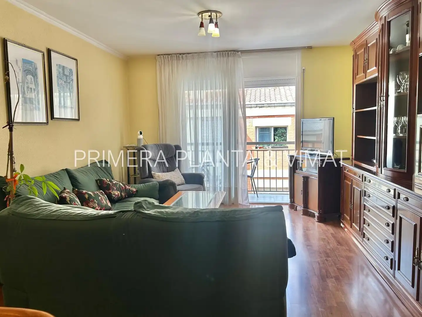 Wohnzimmer von Wohnung zum Verkauf in Mataró mit Heizung und Balkon