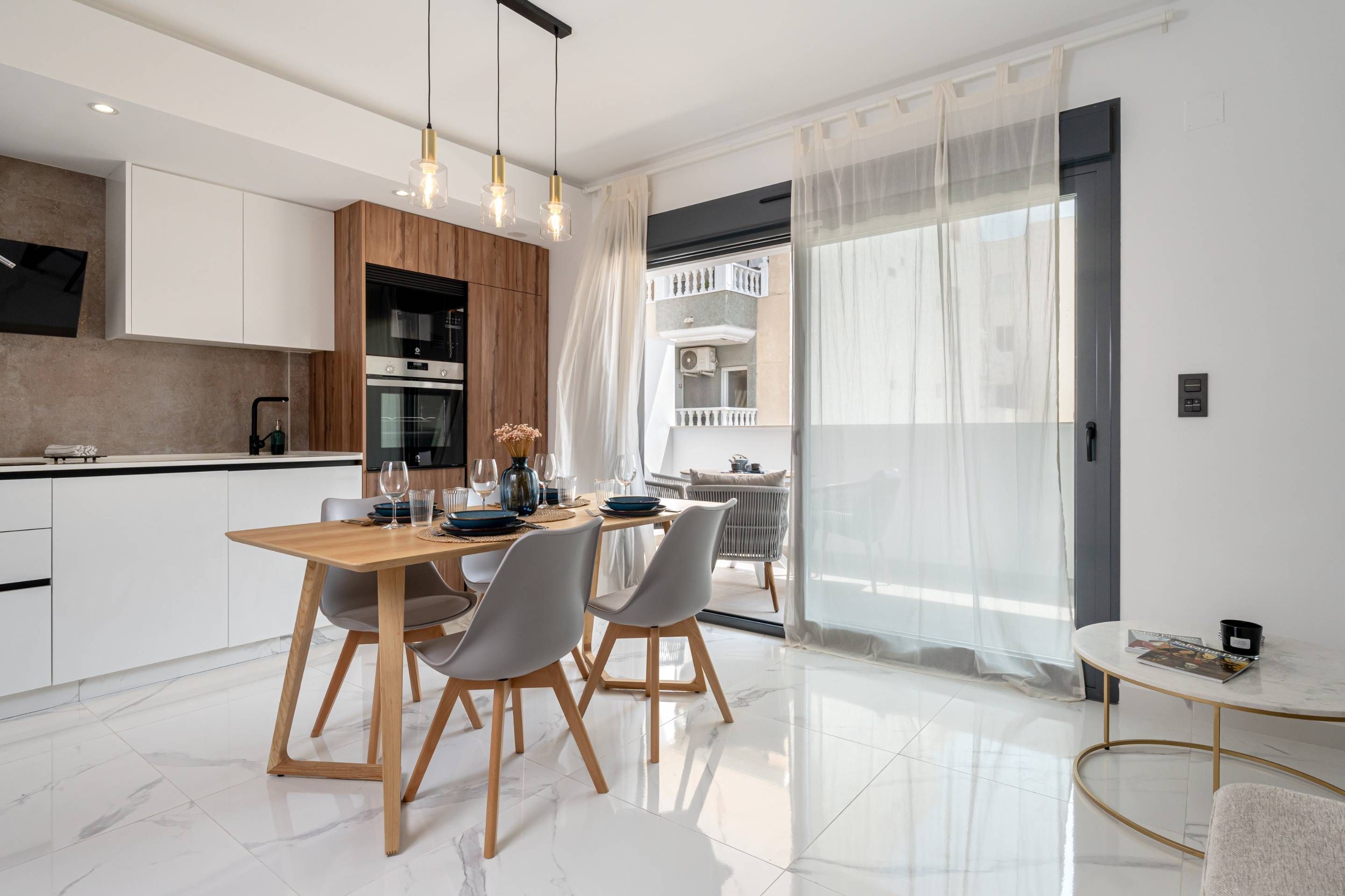 Dining room of Flat for sale in Torrevieja  with Air Conditioner, Heating and Terrace