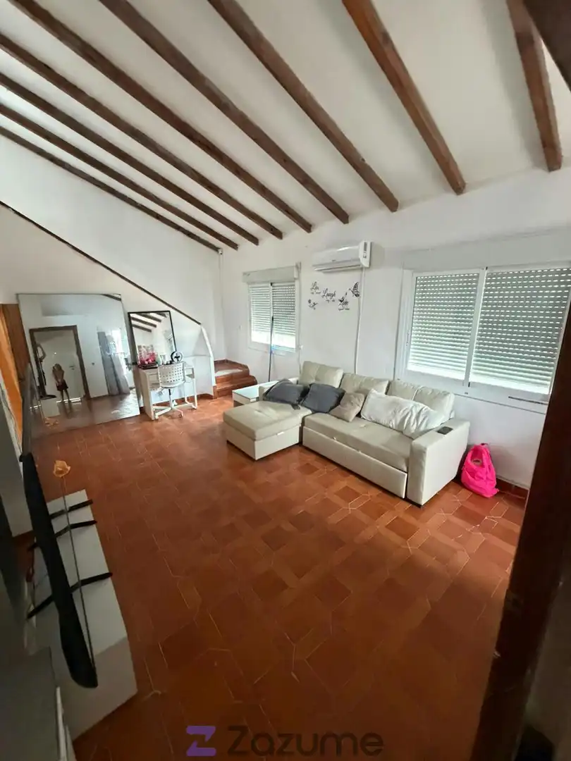 Sala de estar de Casa o chalet de alquiler en El Casar de Escalona con Calefacción, Jardín privado y Amueblado