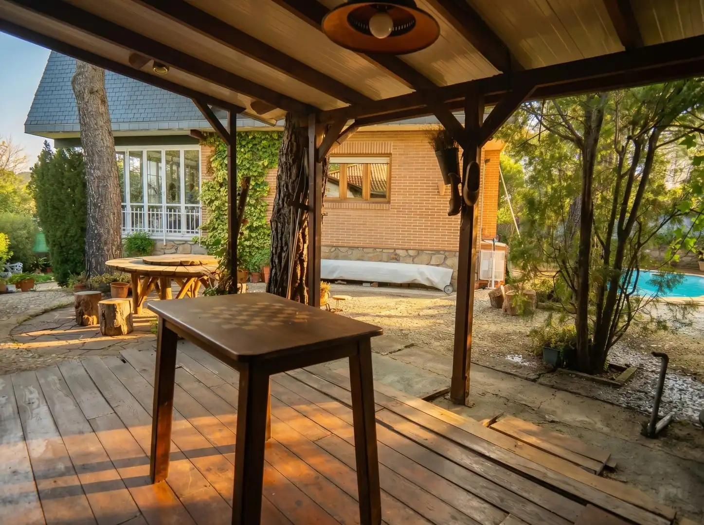 Terraza de Casa o chalet en venta en Torrelodones con Calefacción, Jardín privado y Terraza