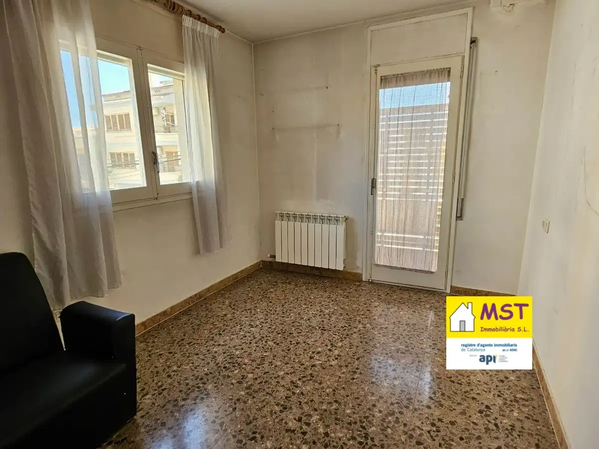 Schlafzimmer von Wohnung zum Verkauf in Navàs mit Klimaanlage, Heizung und Balkon