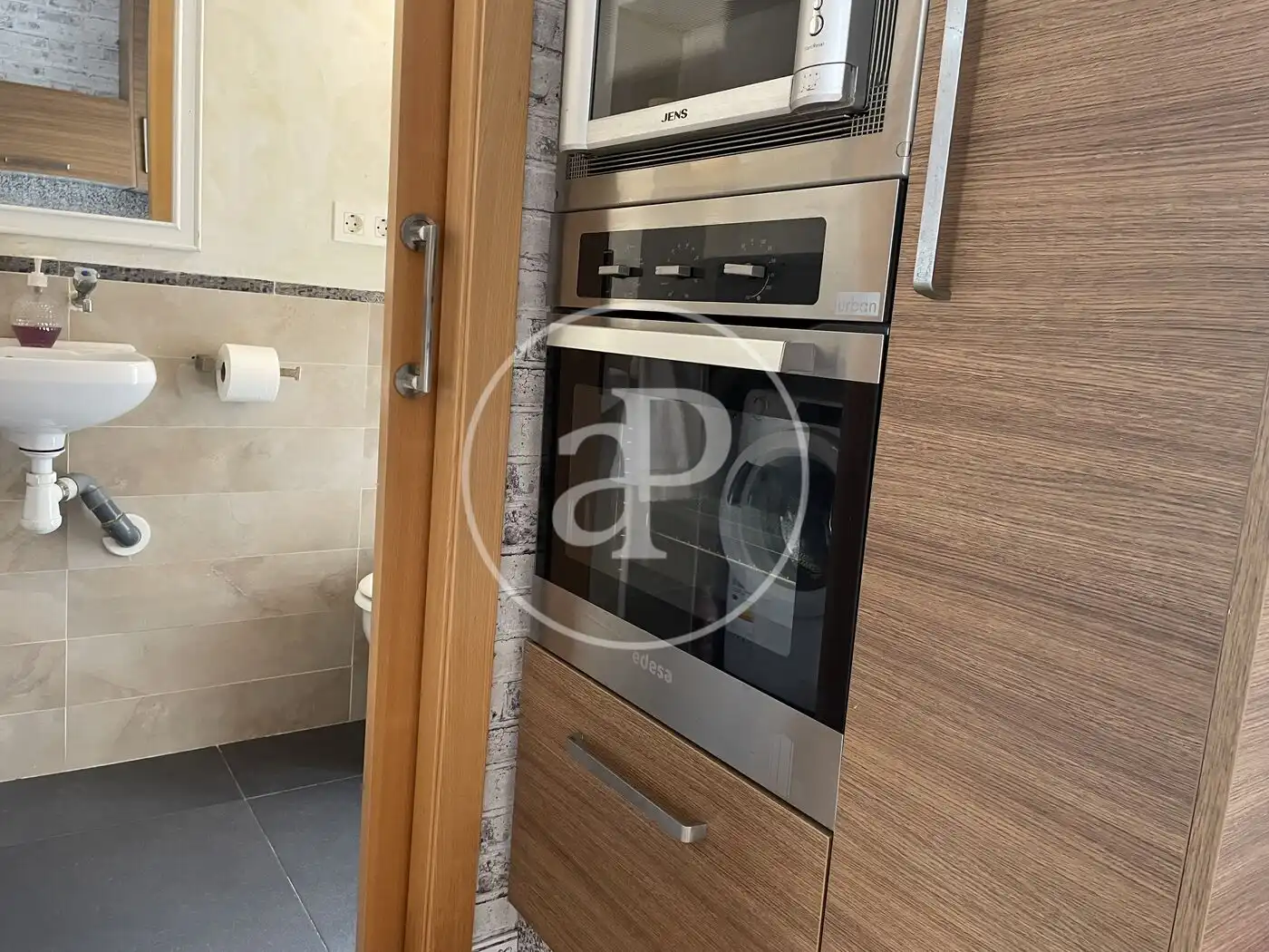 Cocina de Dúplex de alquiler en Santa Pola con Aire acondicionado, Calefacción y Terraza
