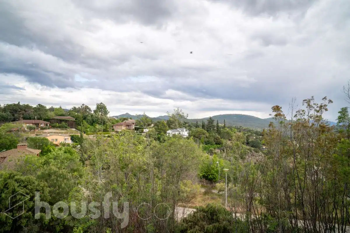 Vista exterior de Casa o chalet en venta en Robledo de Chavela con Calefacción, Jardín privado y Terraza