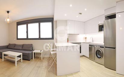 Kitchen of Flat for sale in  Madrid Capital  with Air Conditioner