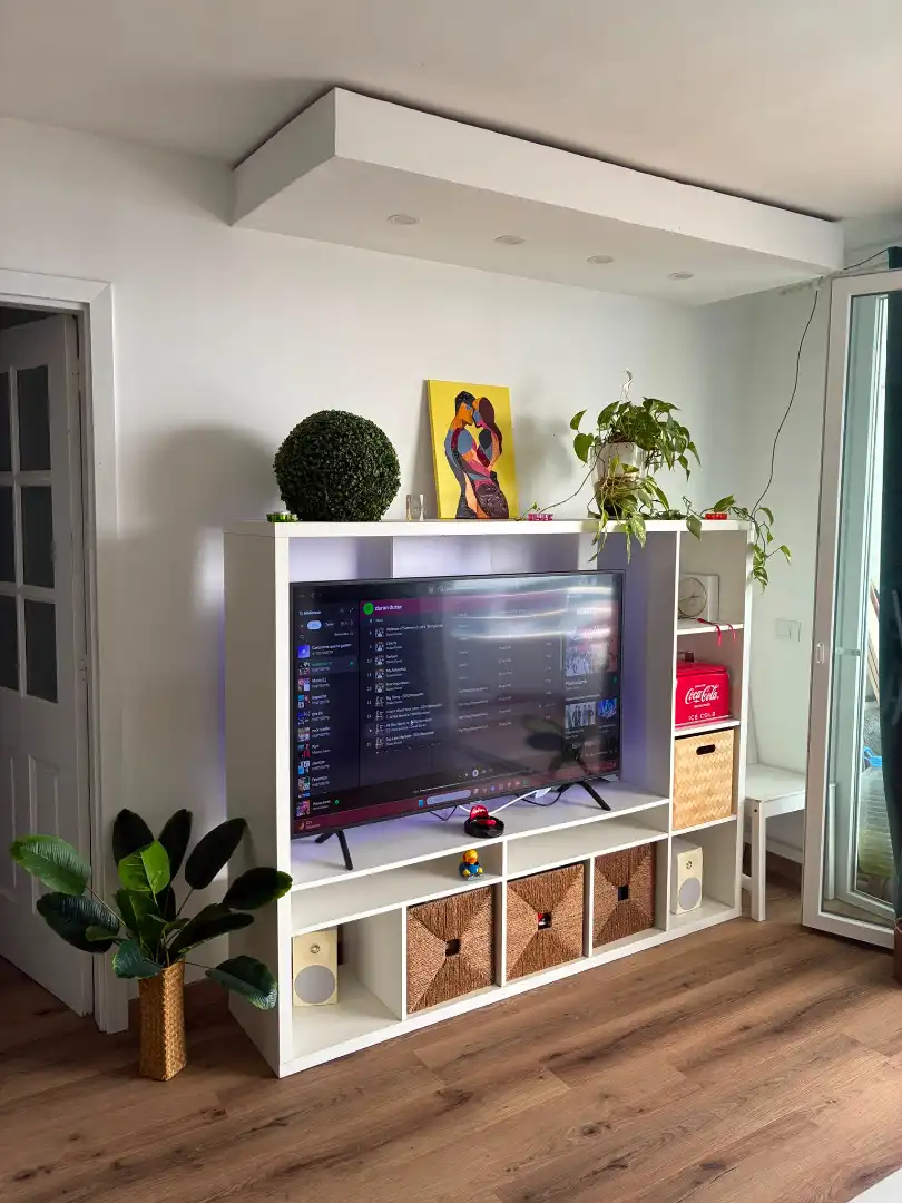 Sala de estar de Estudio en venta en San Miguel de Abona con Aire acondicionado, Parquet y Terraza