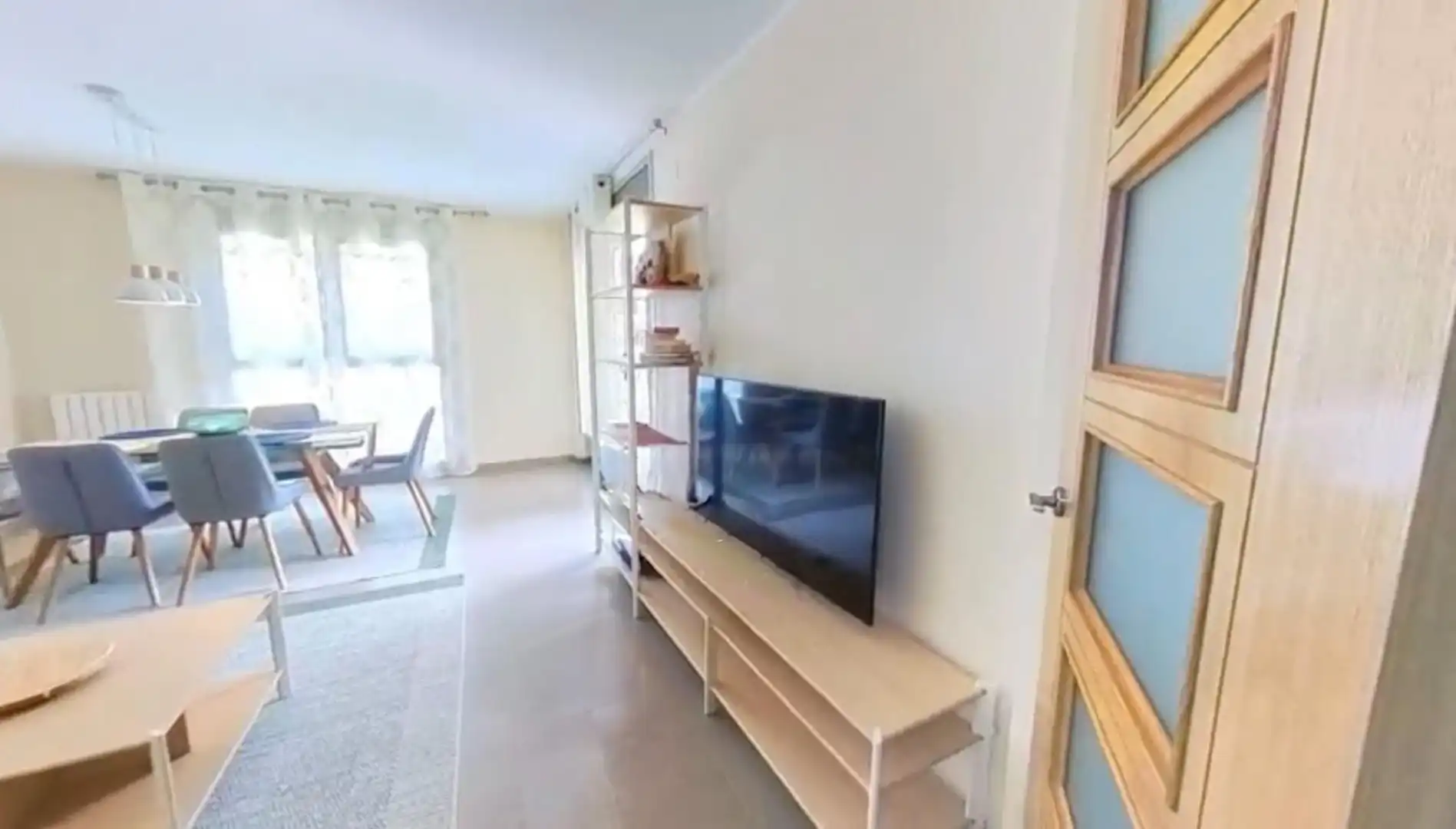 Sala de estar de Piso en venta en Calafell con Aire acondicionado, Calefacción y Jardín privado