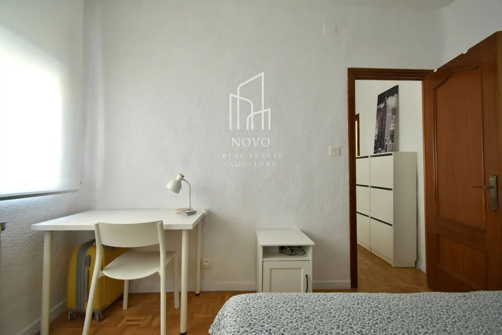 Habitación de Piso de alquiler en Madrid con Aire acondicionado, Calefacción y Amueblado
