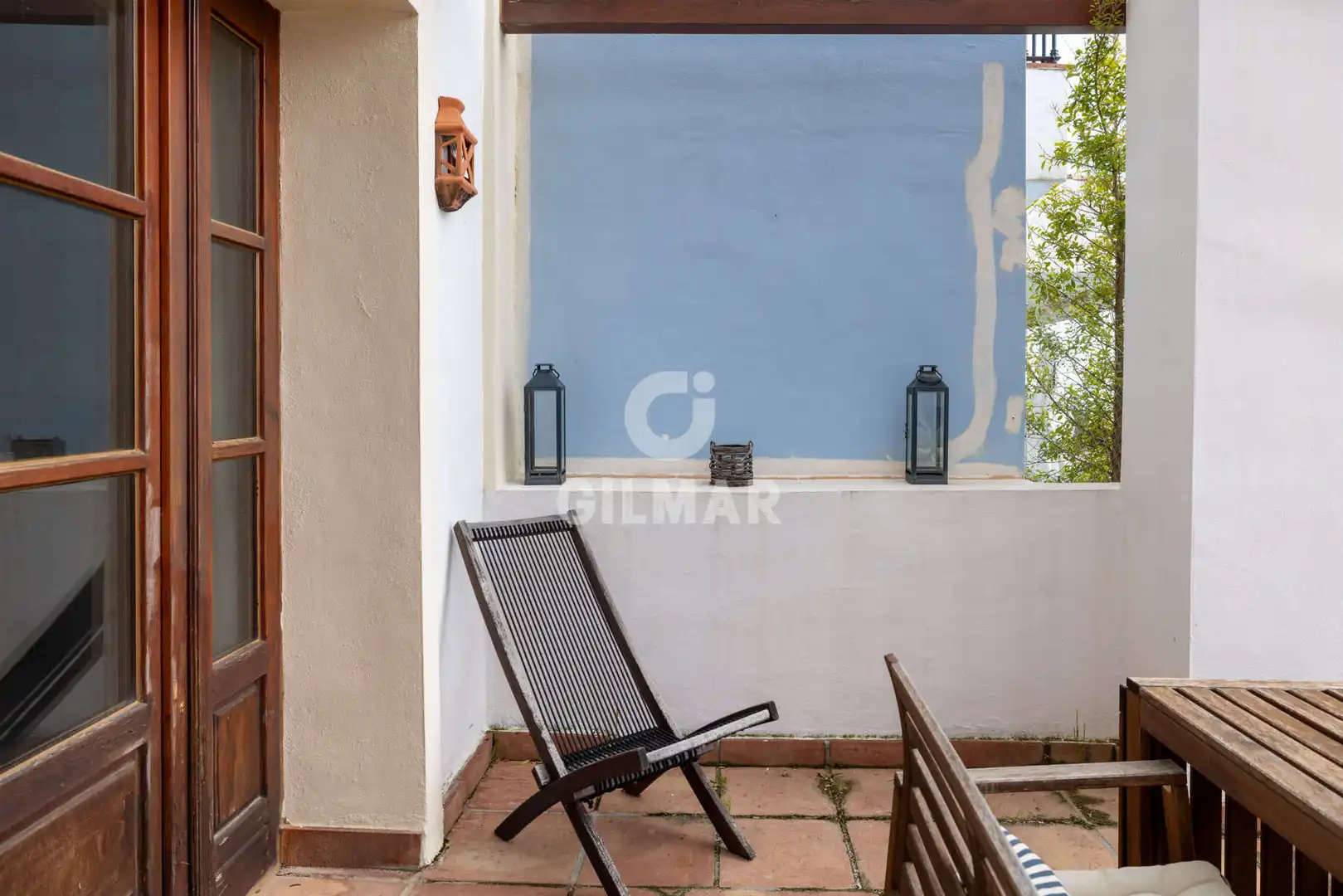 Terraza de Casa adosada en venta en Benahavís con Calefacción y Piscina