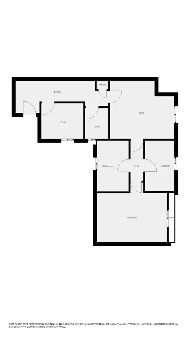 Flat for sale in Valencia  with Air Conditioner