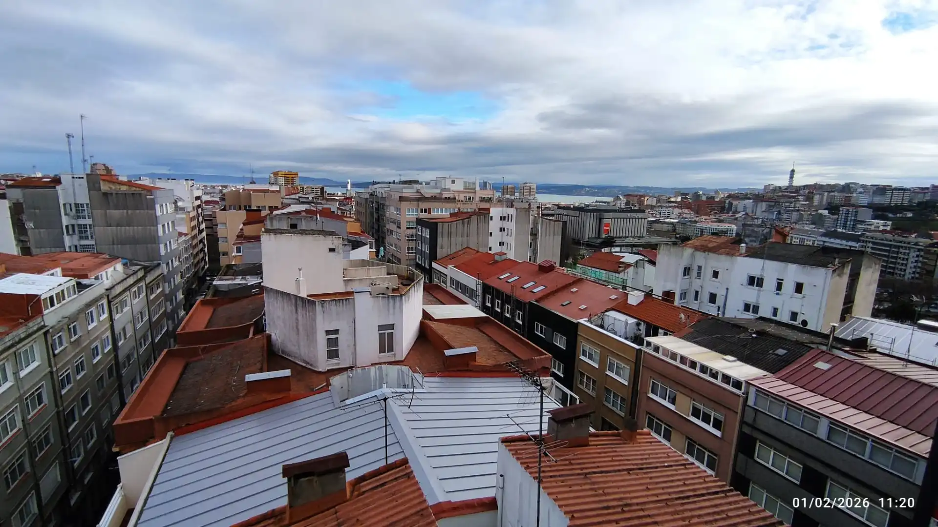 Vista exterior de Pis en venda en A Coruña Capital  amb Terrassa, Traster i Forn