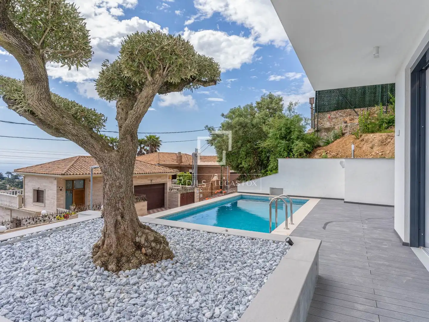 Swimming pool of Houses for sale in Lloret de Mar  with Air Conditioner, Heating and Private garden