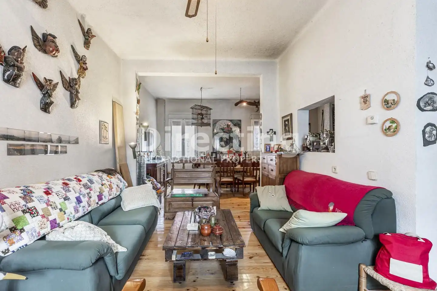 Sala de estar de Casa o chalet en venta en Madrid con Aire acondicionado y Terraza