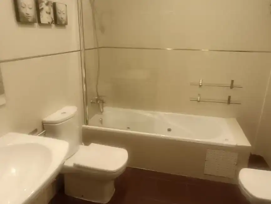 Baño de Estudio de alquiler en Sant Joan d'Alacant con Aire acondicionado, Jardín privado y Piscina