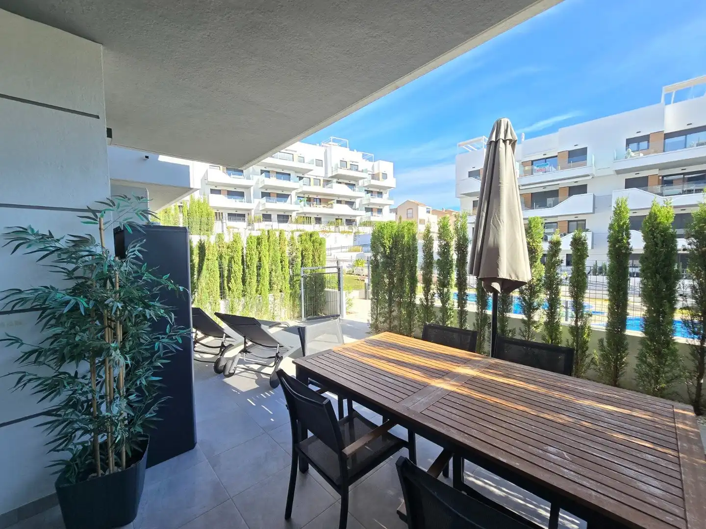 Terrassa de Apartament en venda en Orihuela amb Jardí privat, Terrassa i Piscina