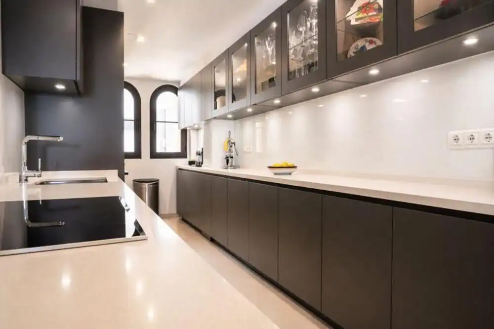 Kitchen of Apartments for sale in Estepona  with Air Conditioner, Terrace and Storage room
