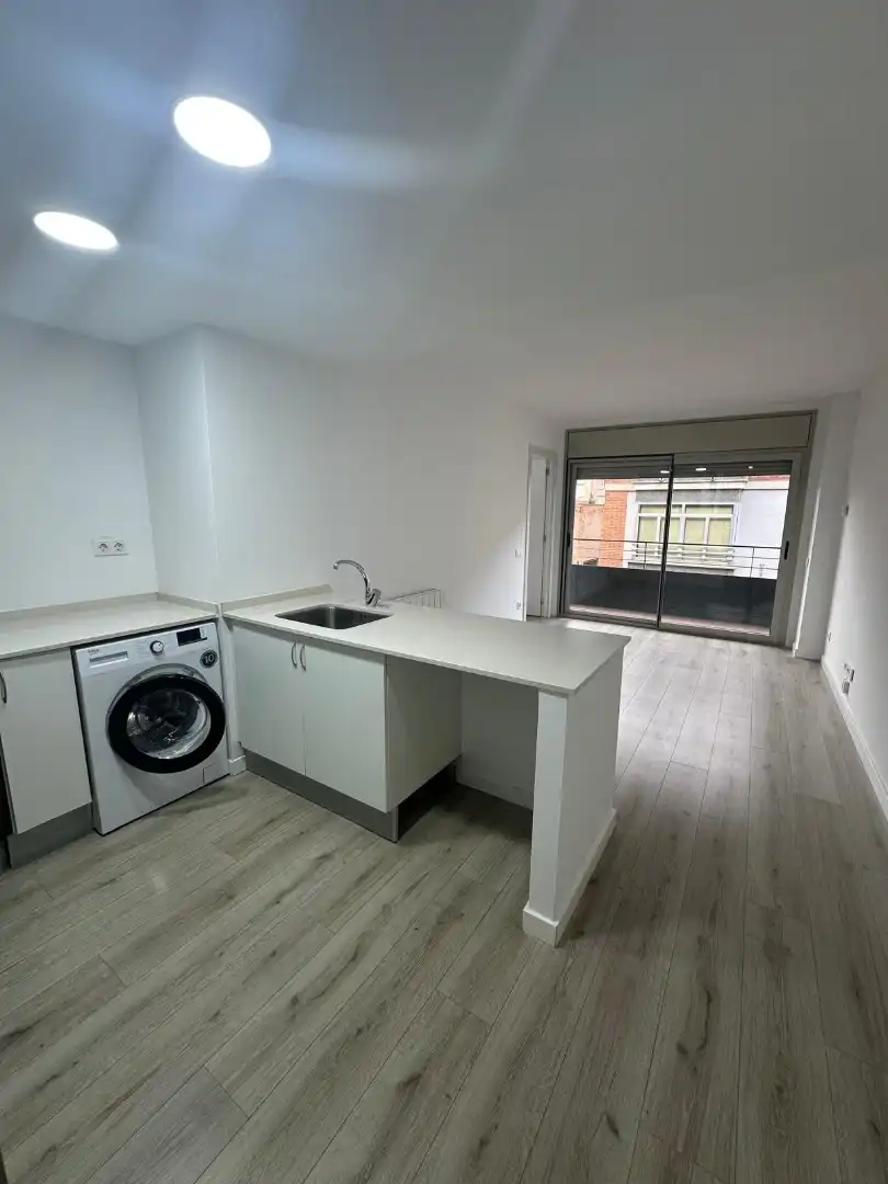 Küche von Wohnung zum Verkauf in Manresa mit Heizung, Parkett und Ofen